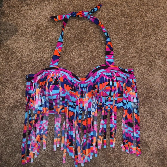 🍭Multi Color Plus Size Bikini - Picture 2 of 4